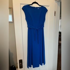 Calvin Klein Blue MIDI Dress Size 2